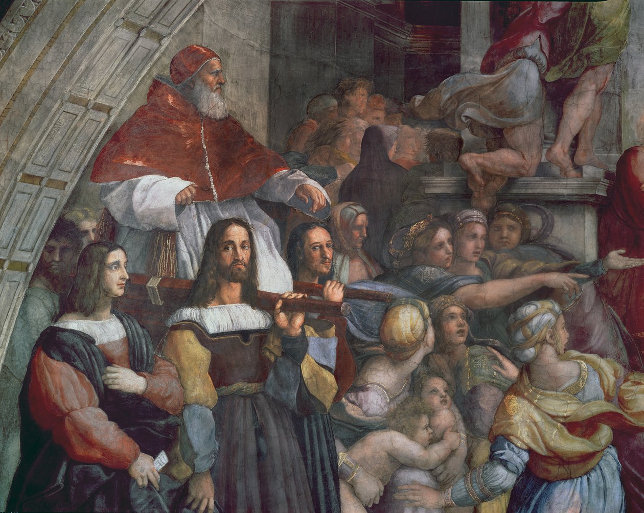 Utvisning av Heliodorus fra tempelet av Raffaello Sanzio Raphael