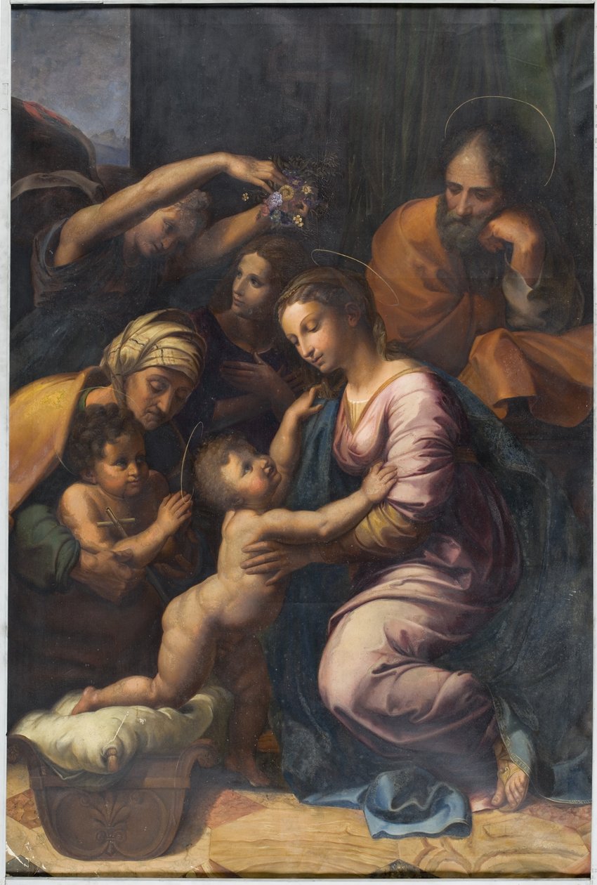 Hellige familie av Francis I av Raffaello Sanzio Raphael