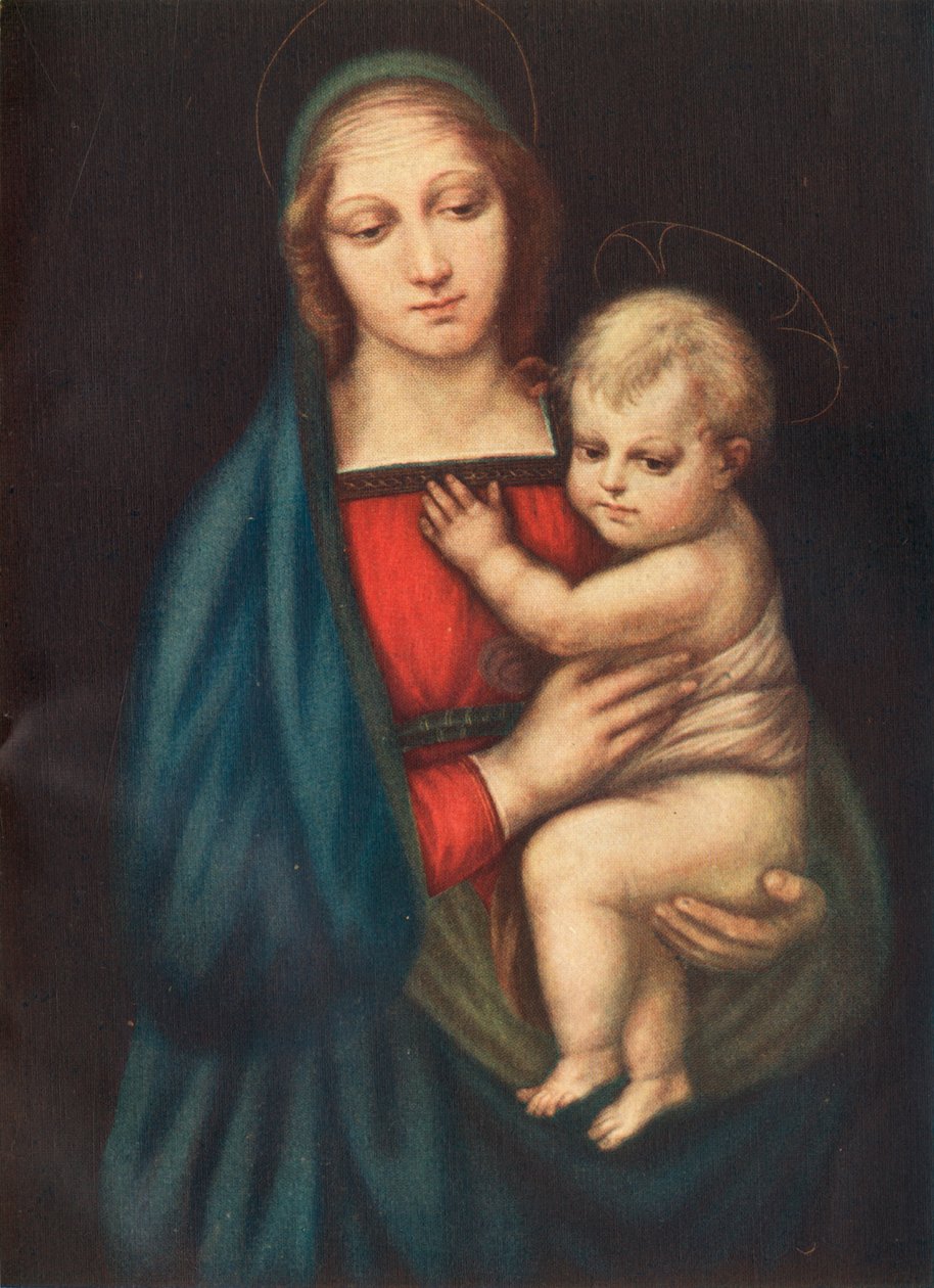 Madonna Del Gran Duca, 1505, c1912 av Raffaello Sanzio Raphael