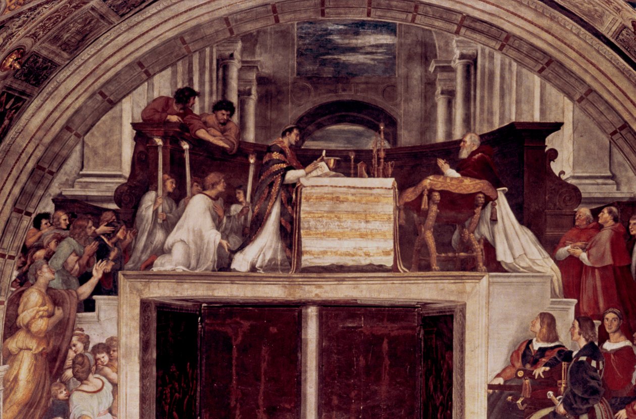 Messen i Bolsena, 1512 av Raffaello Sanzio Raphael
