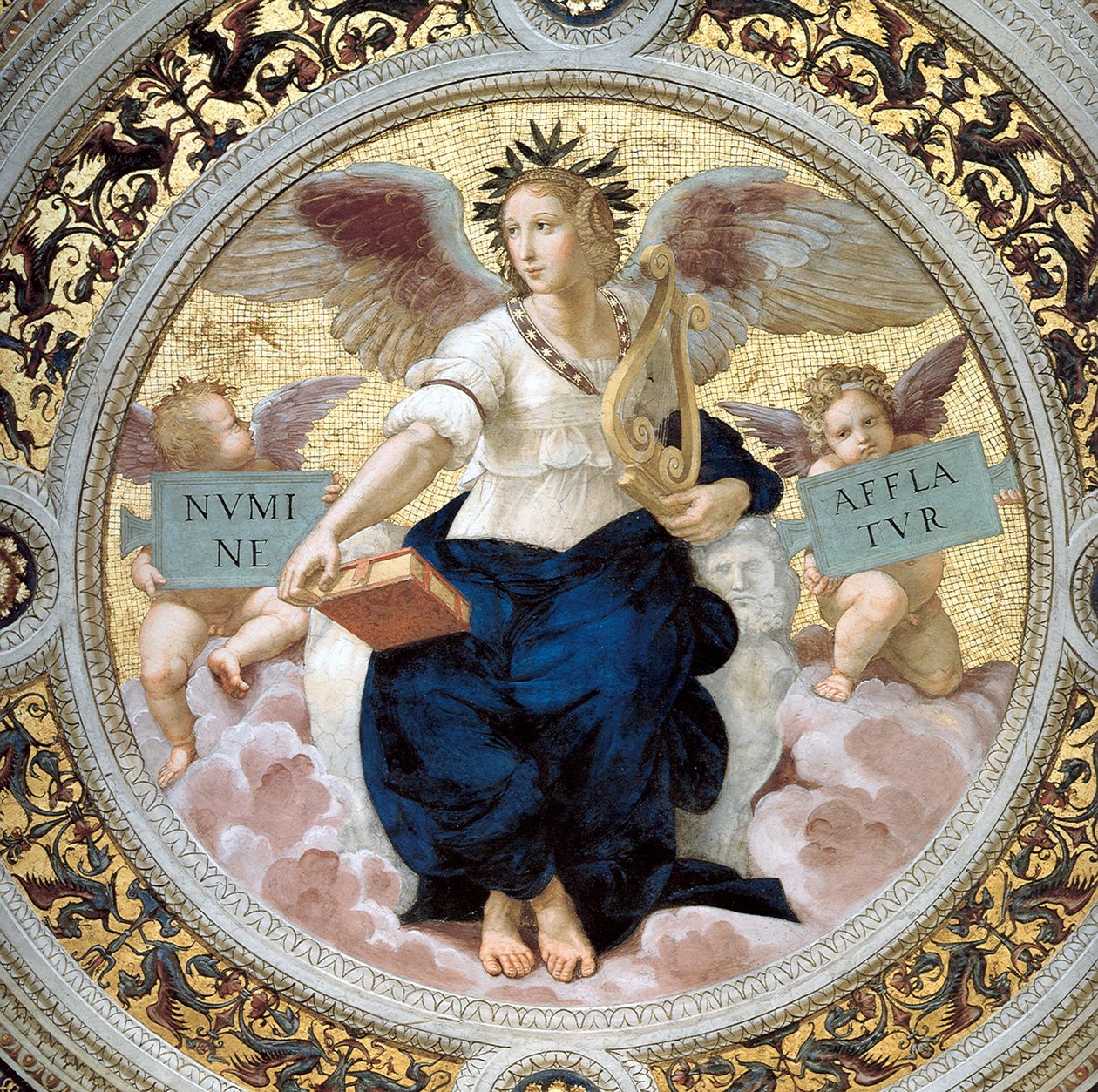 Poesien. Segnaturas rom, 1508 av Raffaello Sanzio Raphael