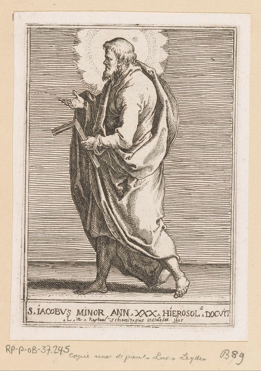 Saint James den mindre av Raffaello Schiaminossi