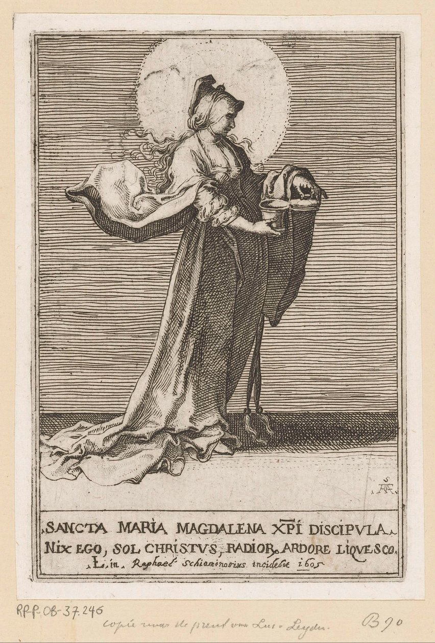 Maria Magdalena av Raffaello Schiaminossi