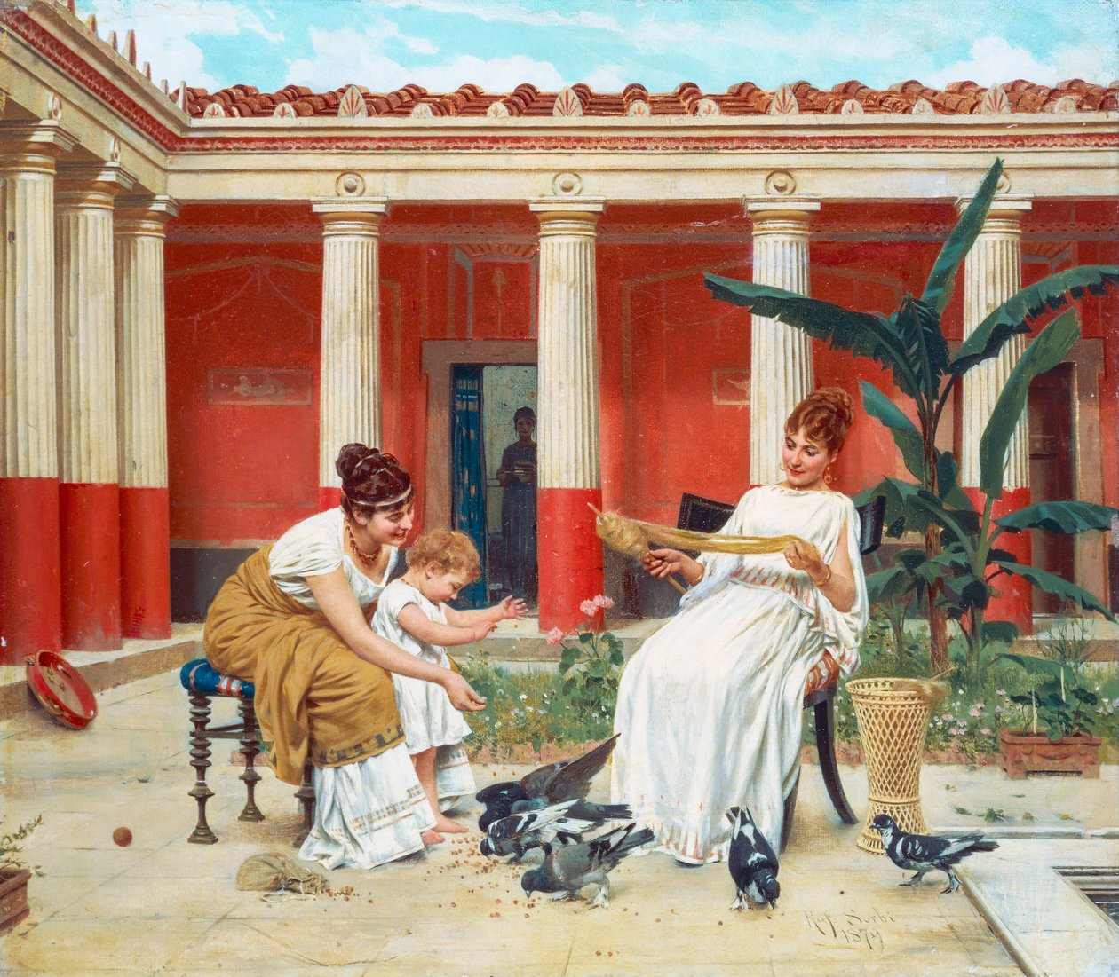 Mate duene av Raffaello Sorbi