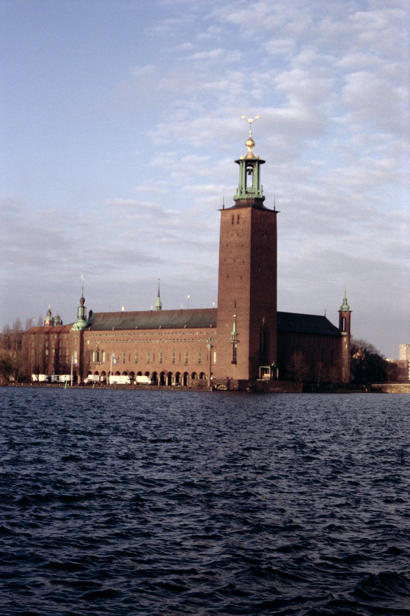Rådhuset, eller rådhuset, bygget 1911-23 av Ragnar Ostberg