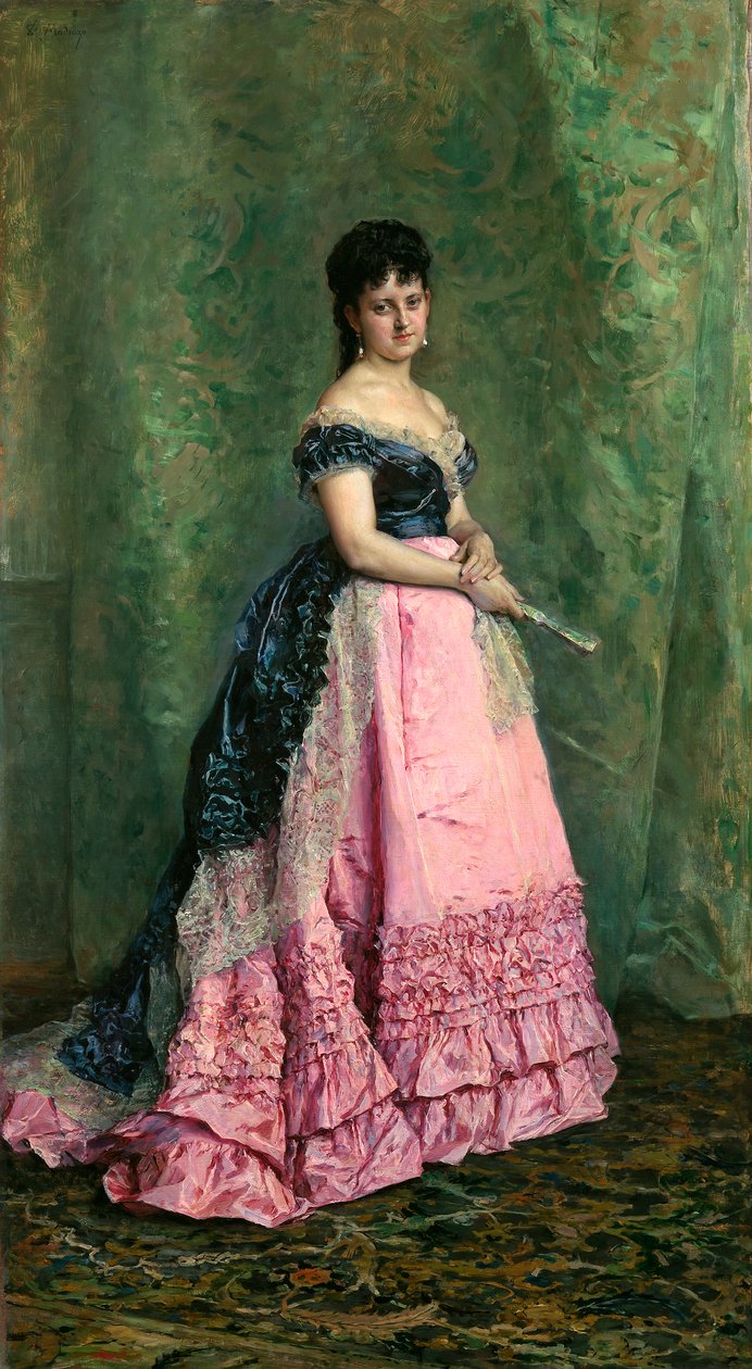 Manuela de Errazun av Raimundo de Madrazo y Garreta