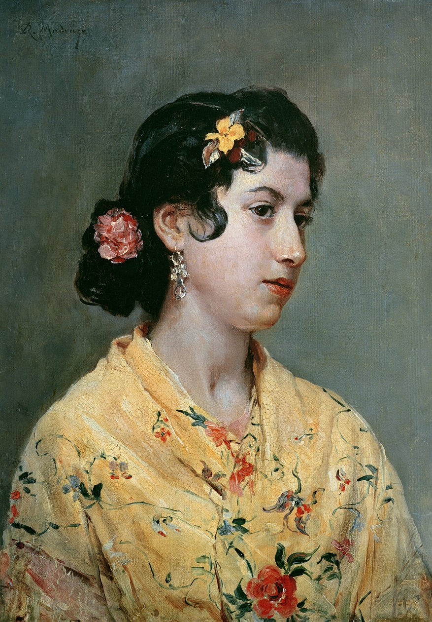 Andalusisk kvinne, 1898 av Raimundo de Madrazo y Garreta
