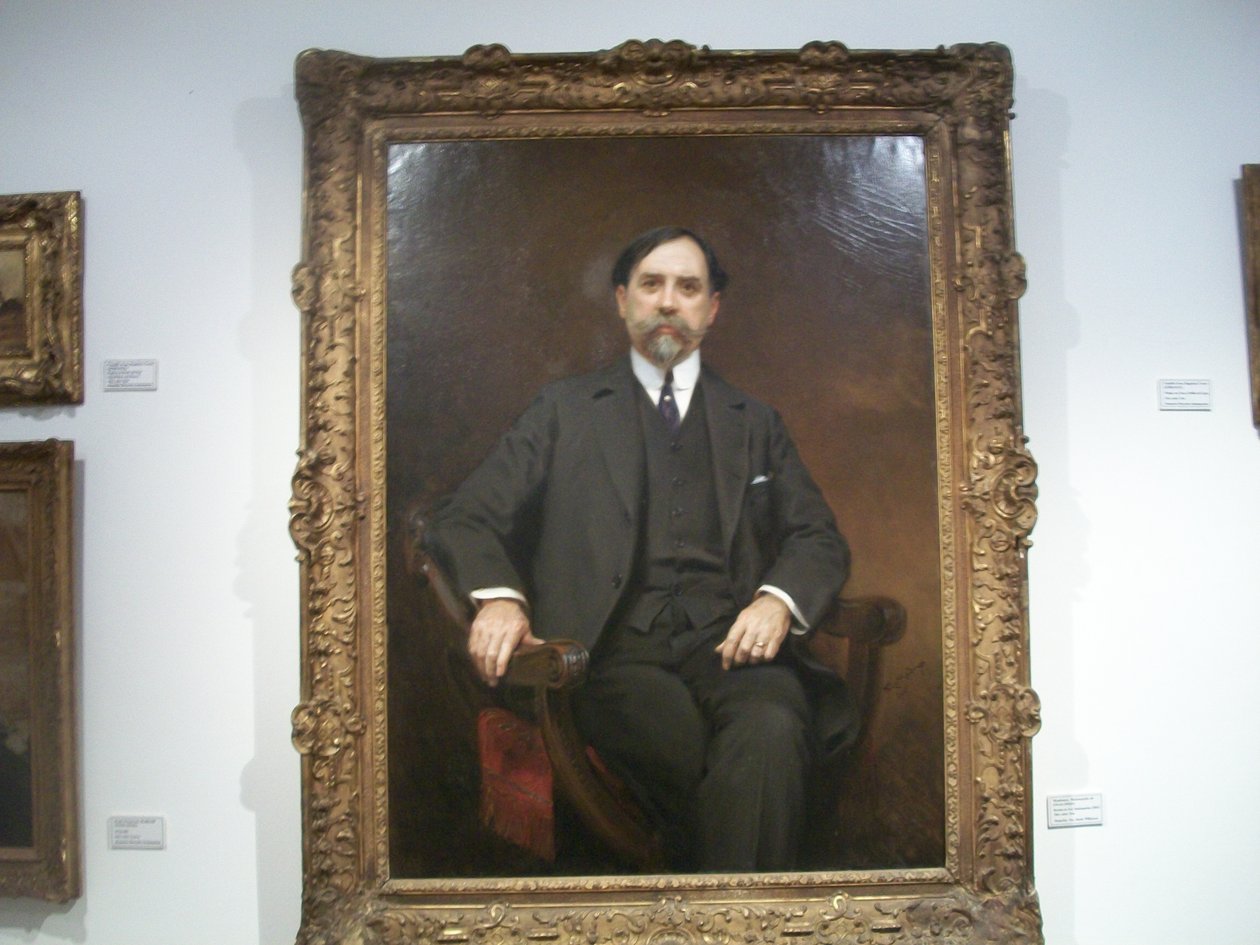 Portrett av Dr. Jose Santamarina av Raimundo de Madrazo y Garreta