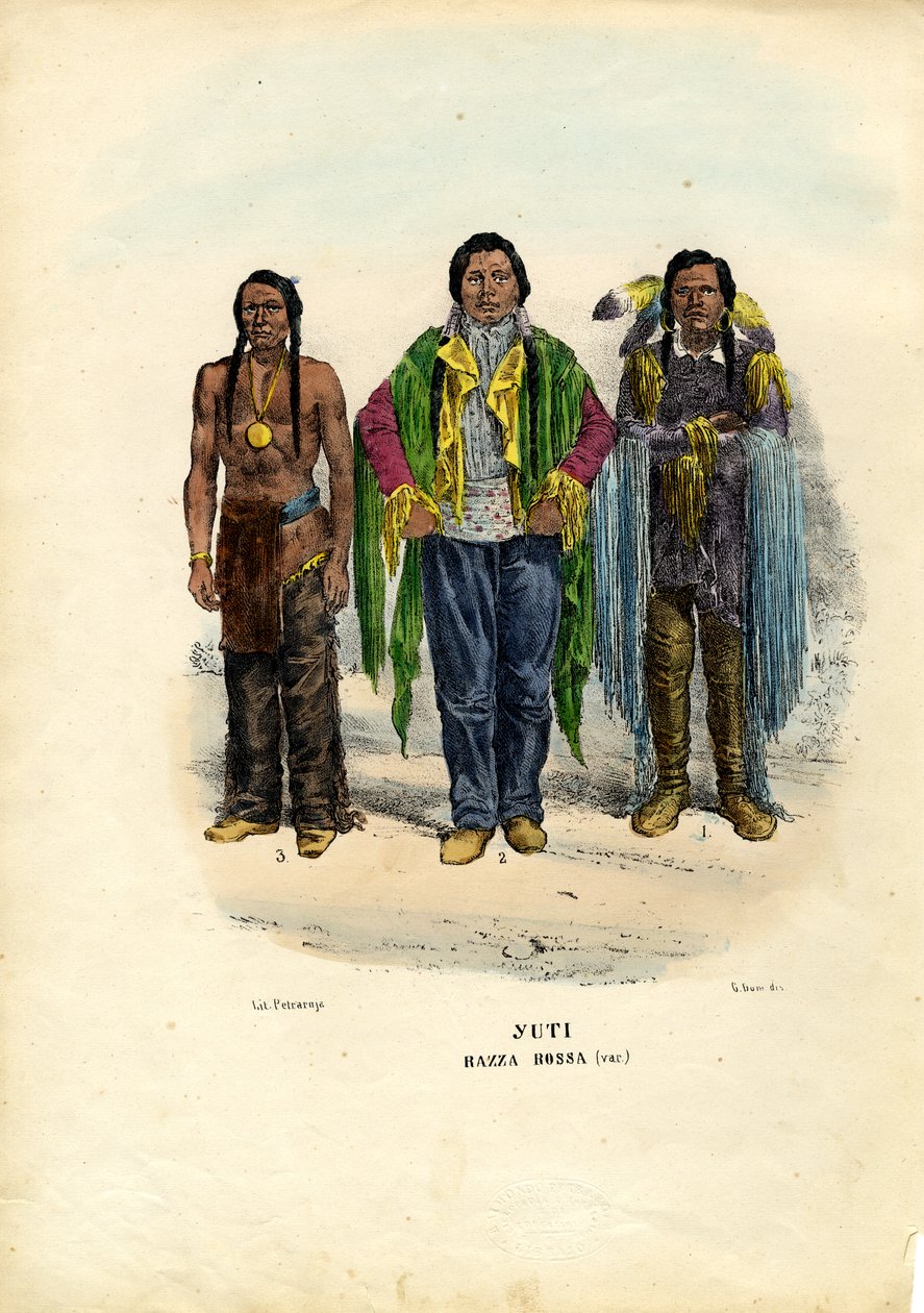Yuti-indianere, 1863-79 av Raimundo Petraroja