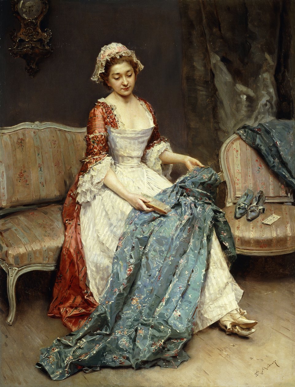 Etter ballen, av Raimundo de Madrazo y Garreta