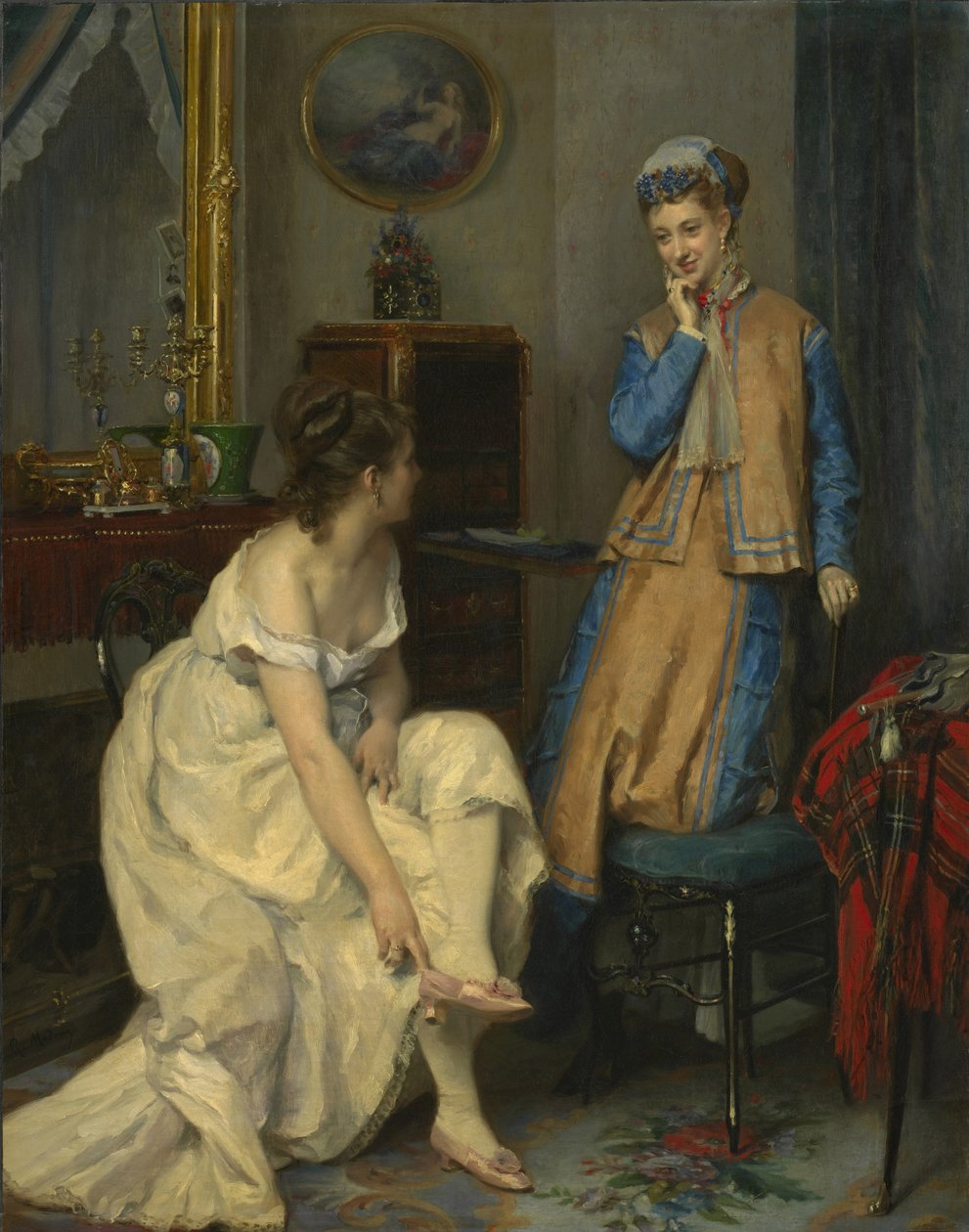 Betroelser, ca. 1870 av Raimundo de Madrazo y Garreta