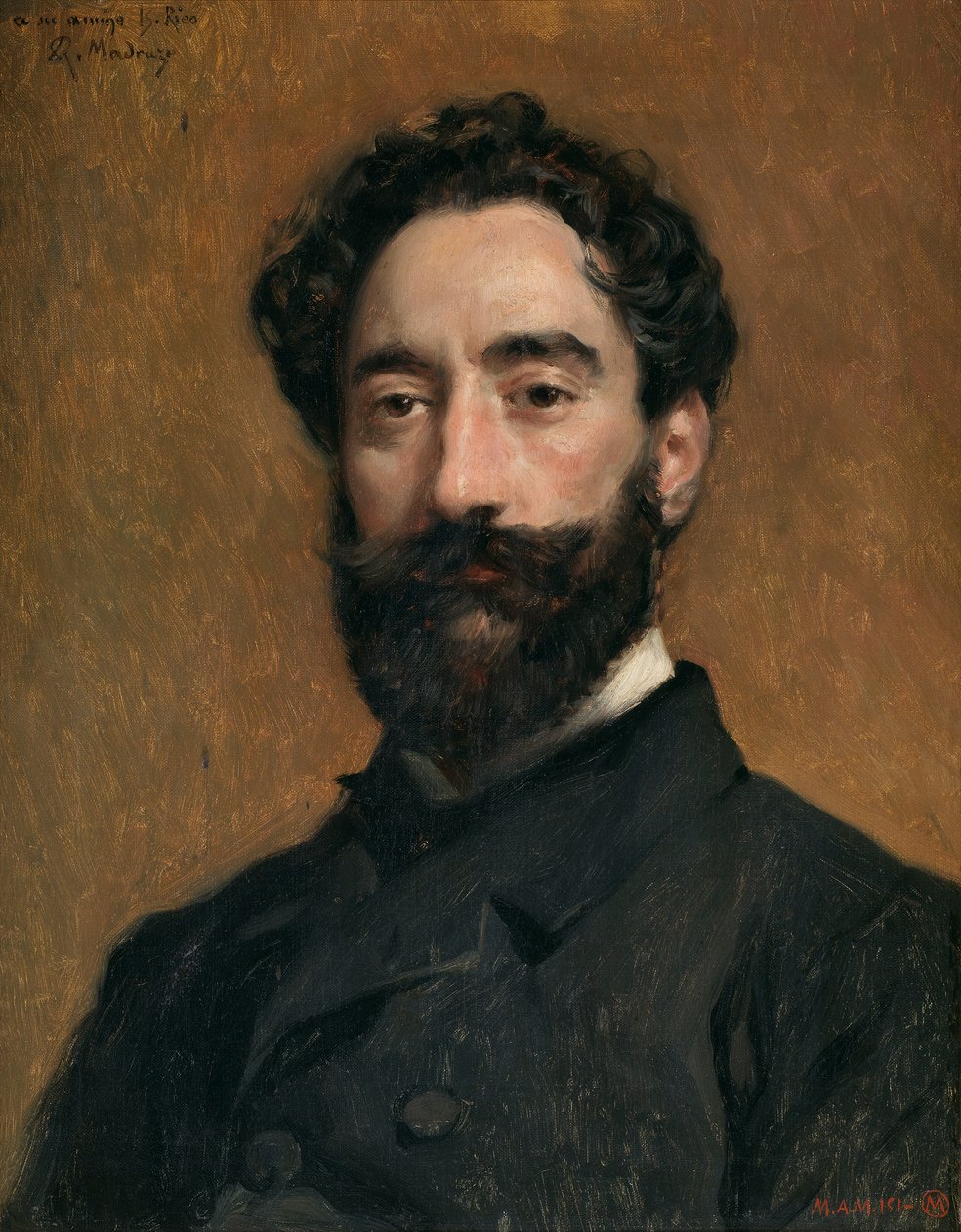 Gravøren Bernardo Rico av Raimundo de Madrazo y Garreta
