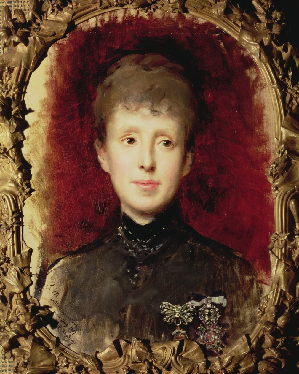 Marie Christine av Hapsburg, 1887 av Raimundo de Madrazo y Garreta