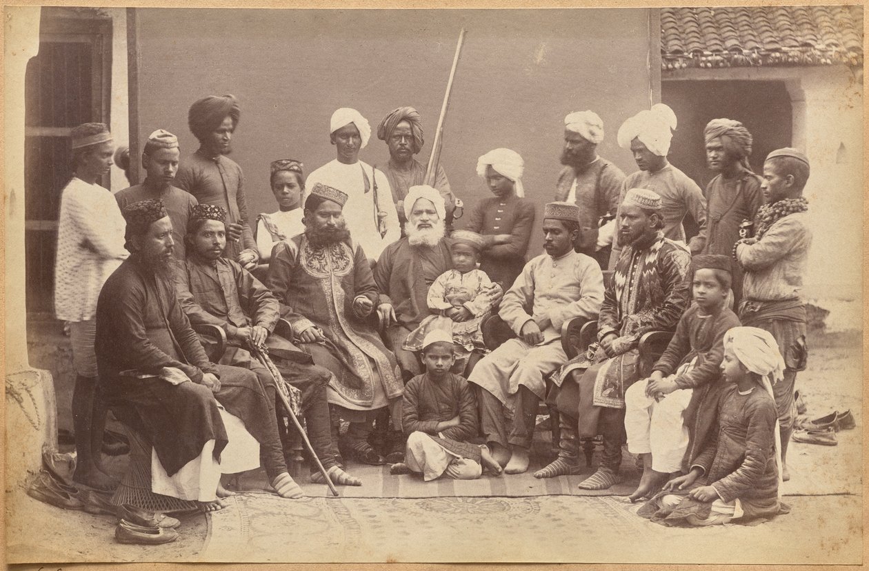 Mowhri Rahman Alli Khans familie, Rewa (forside, nederst) av Raja Deen Dayal