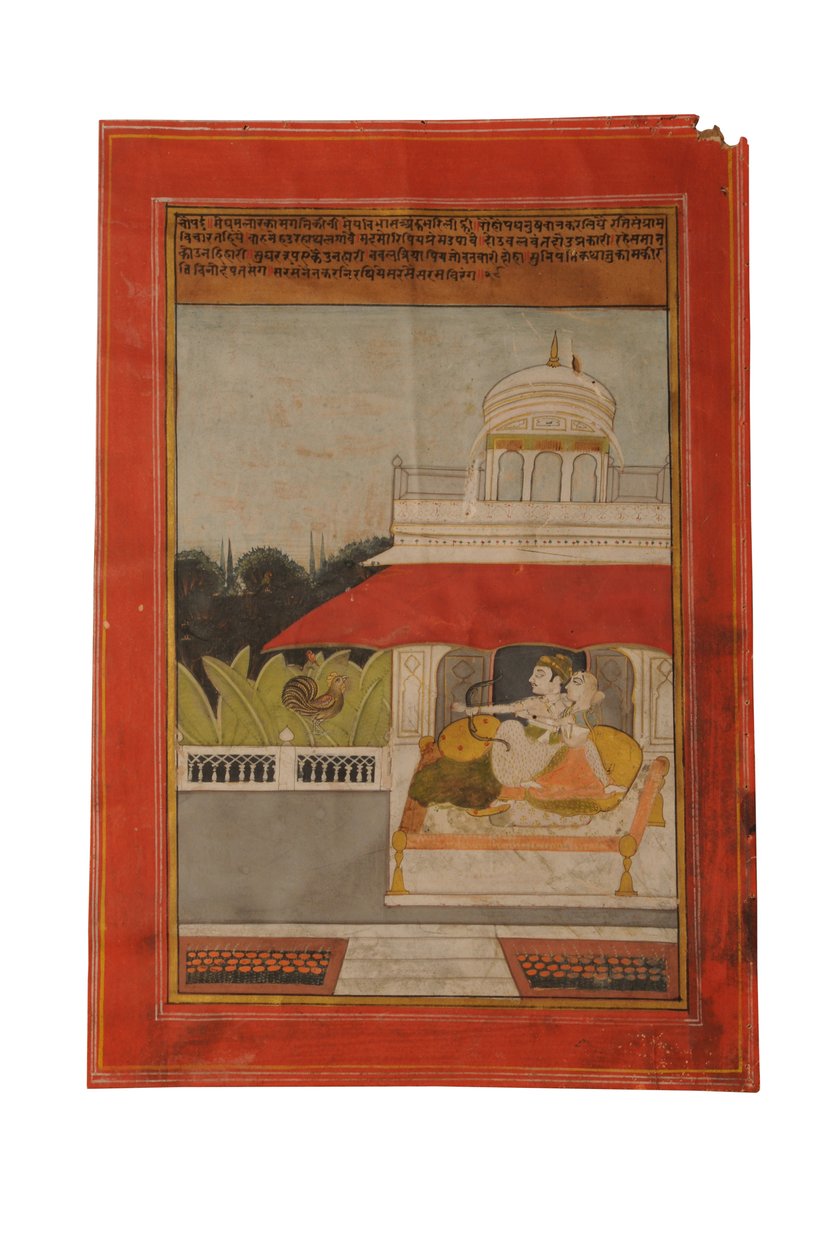 Ragamala miniatyrmaleri, Rajasthan sannsynligvis Bundi, tidlig på 1800-tallet av Rajasthani School