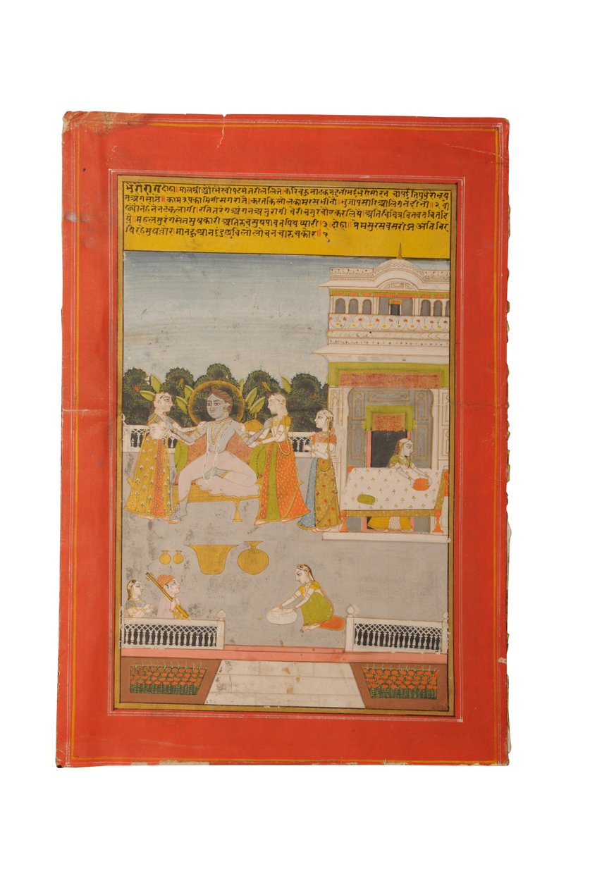 Ragamala miniatyrmaleri, Rajasthan sannsynligvis Bundi, tidlig på 1800-tallet av Rajasthani School