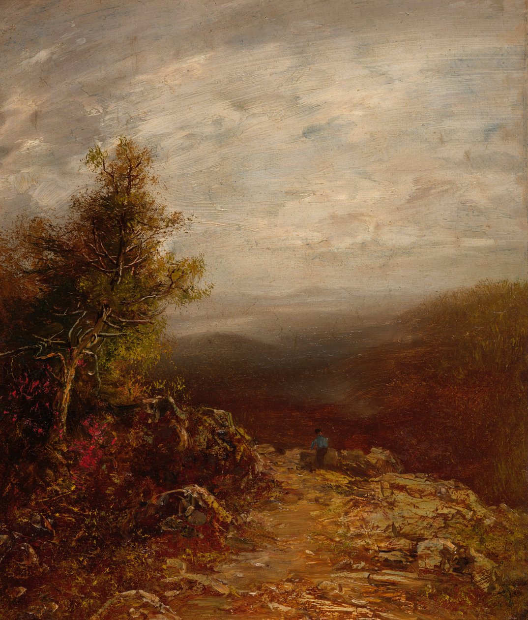 Over skyene av Ralph Albert Blakelock