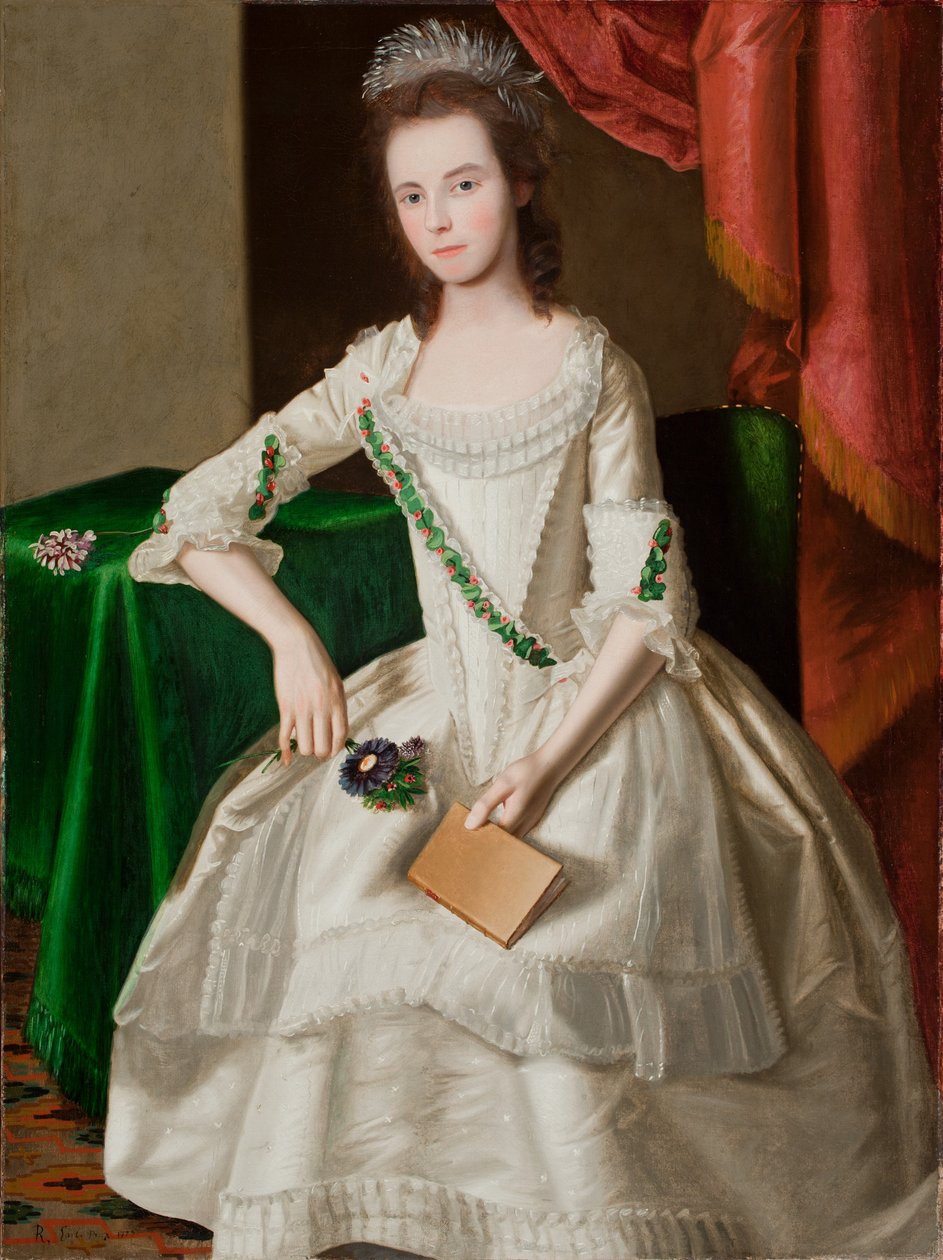 Portrett av Mary Ann Carpenter (1751-1801) Mrs Thomas Forster, 1779 av Ralph Earl