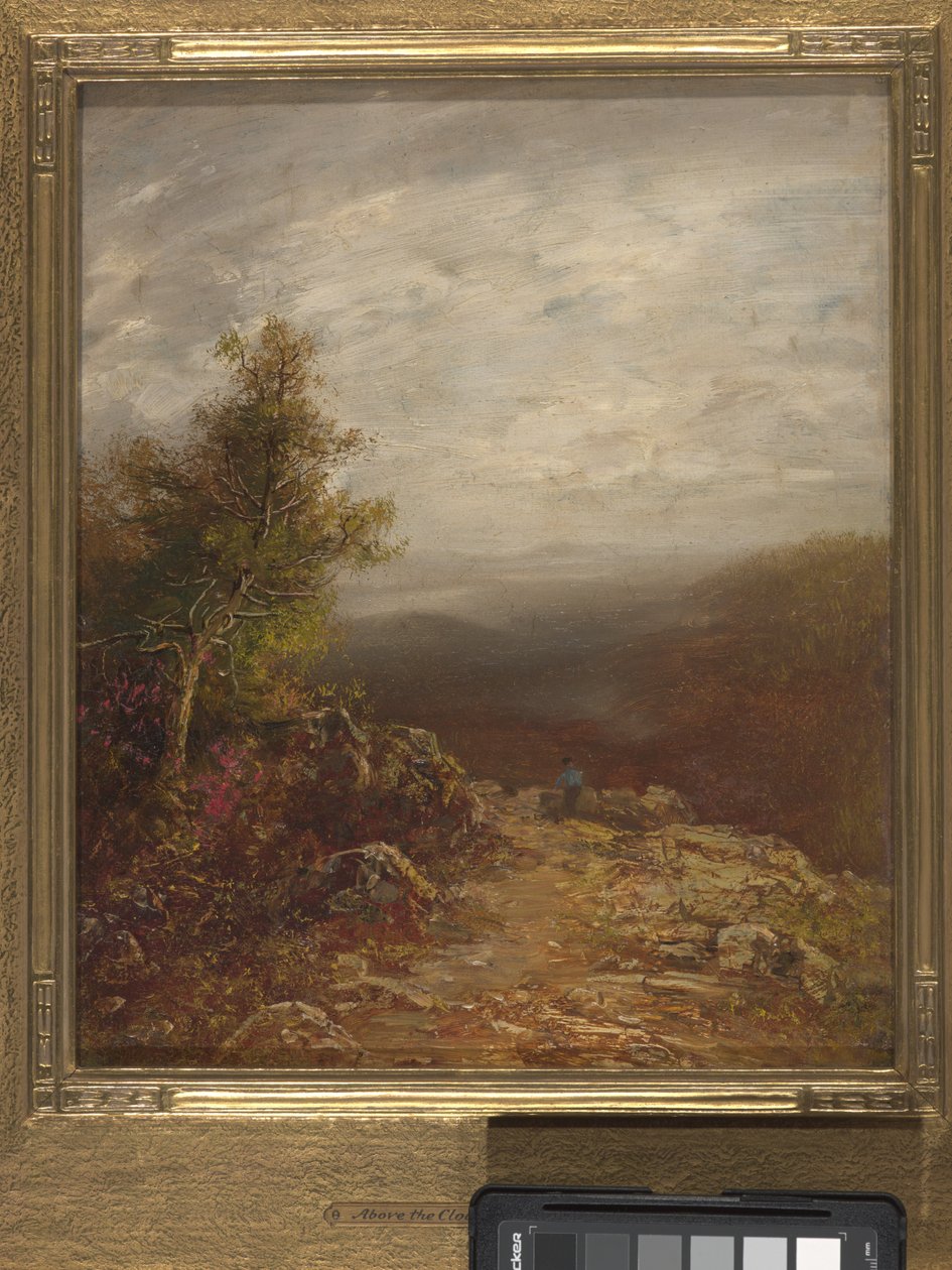 Above The Clouds (olje på lerret) av Ralph Albert Blakelock