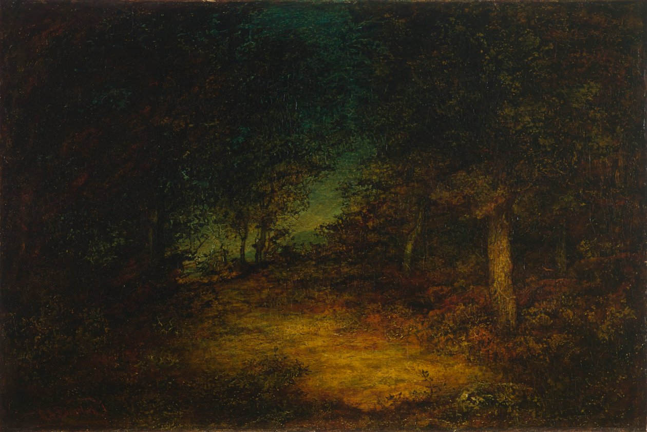 Tre interiør av Ralph Albert Blakelock