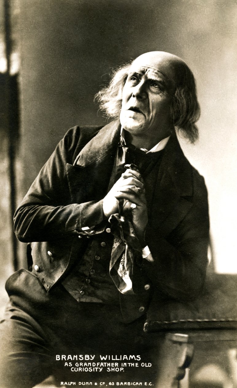 Bransby Williams 1870-1961, britisk skuespiller, tidlig på 1900-tallet. av Ralph Dunn and Co.