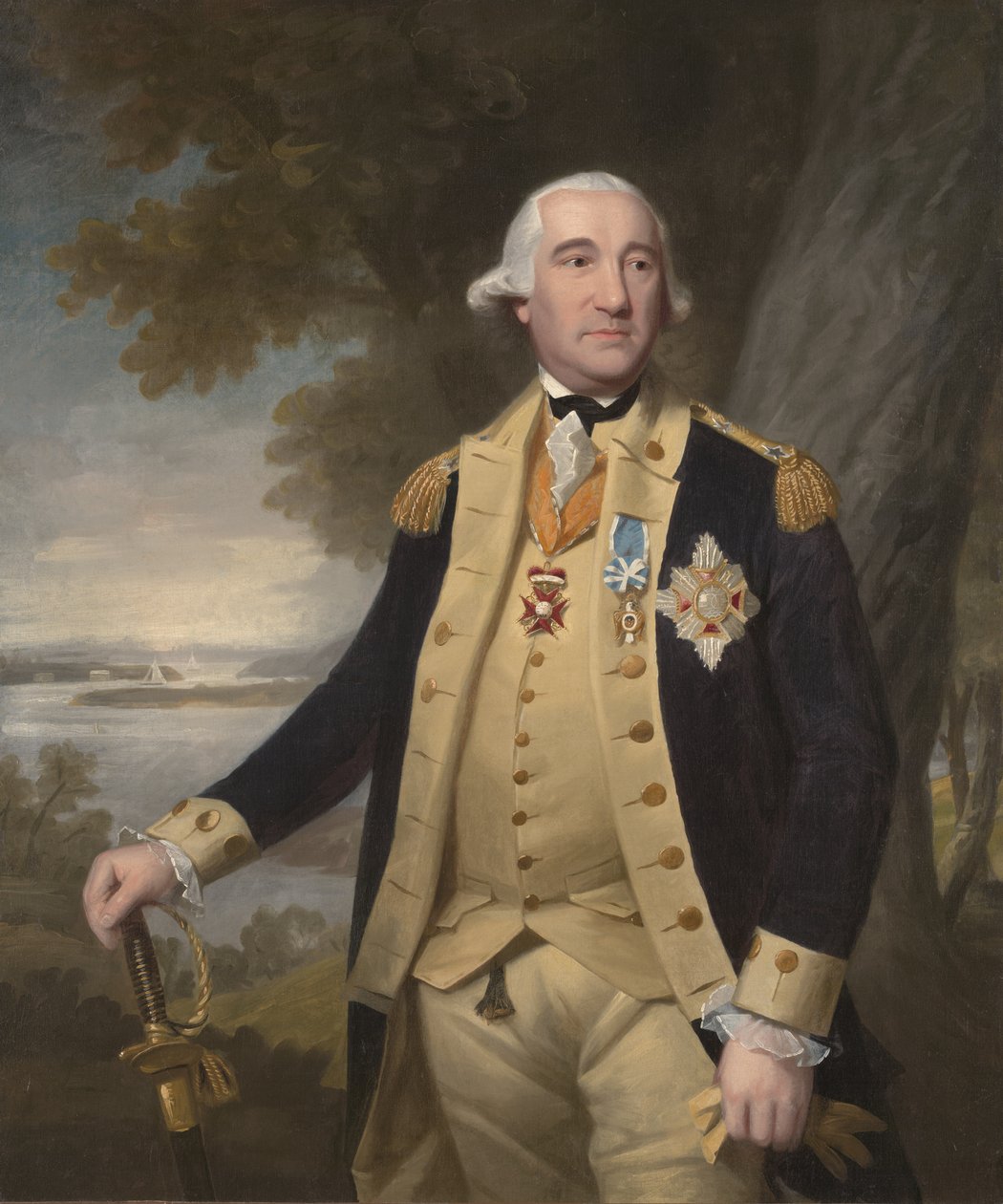Baron Friedrich Wilhelm Augustus von Steuben, ca. 1786 av Ralph Earl or Earle