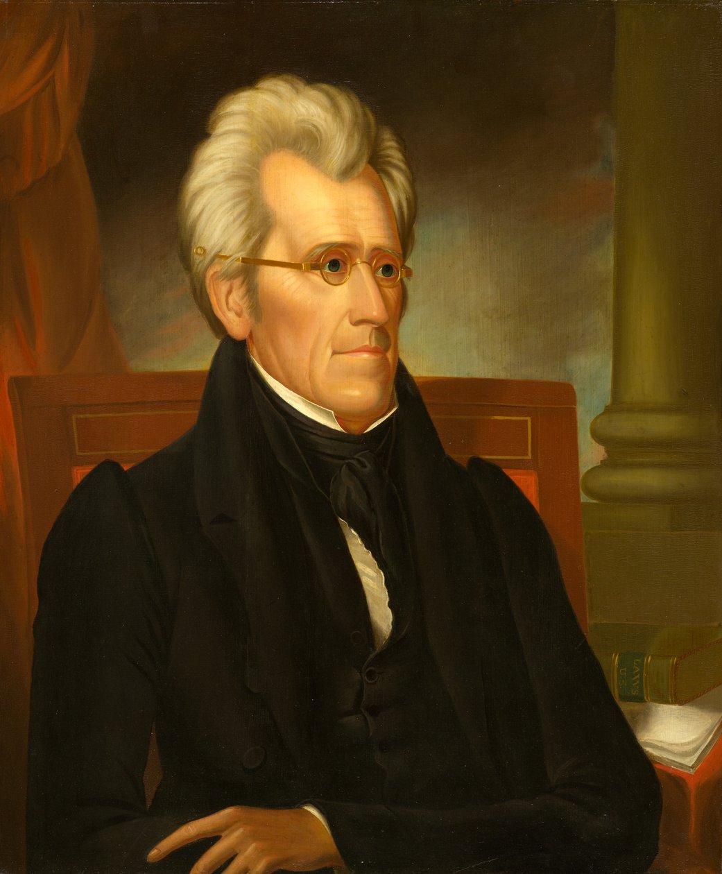 Andrew Jackson (1767–1845), ca. 1830–32 (olje på panel) av Ralph Eleaser Whiteside Earl