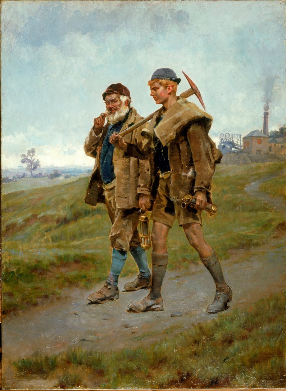Går hjem, 1888 av Ralph Hedley