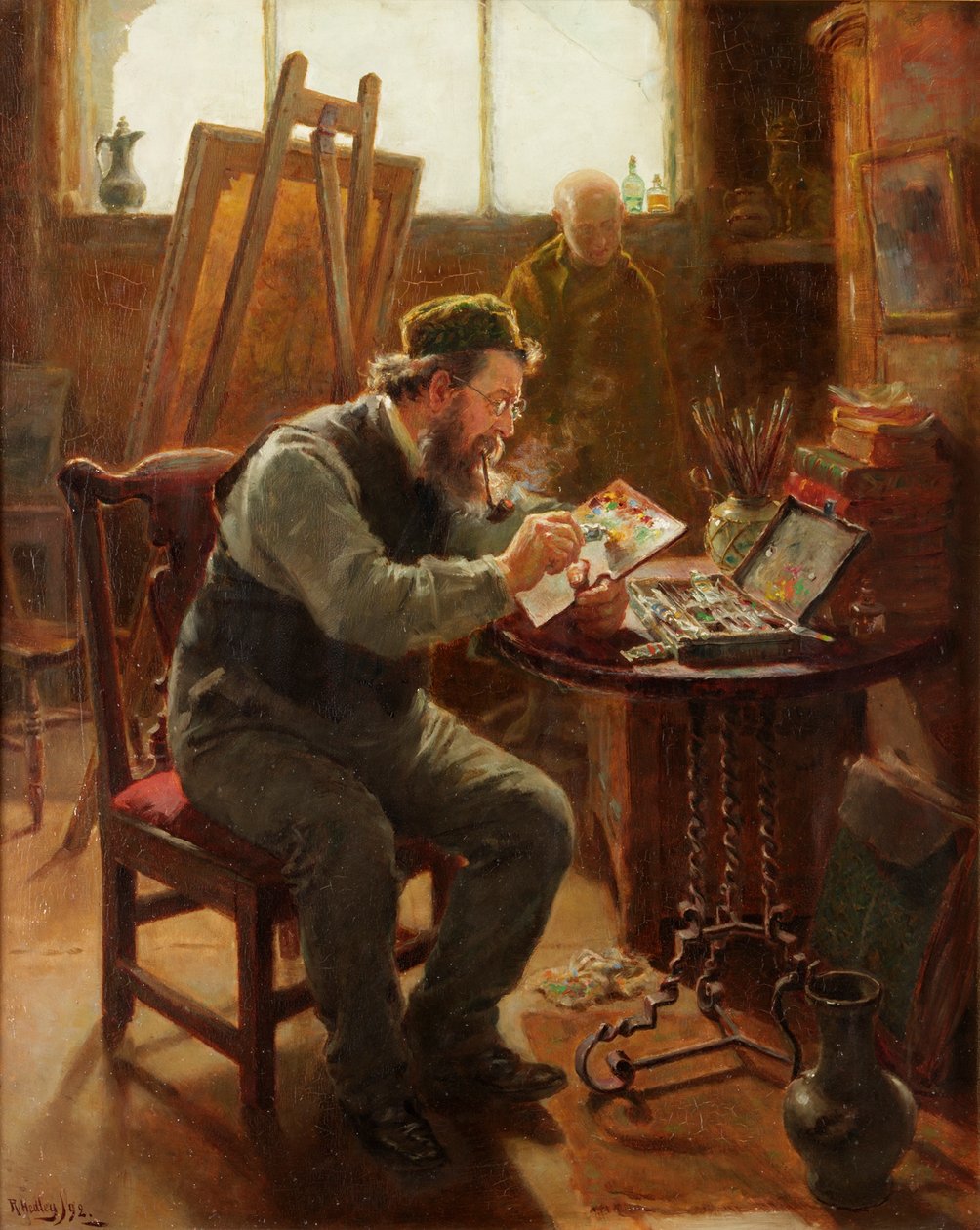 Portrett av Stephen Brownlow, 1892 av Ralph Hedley