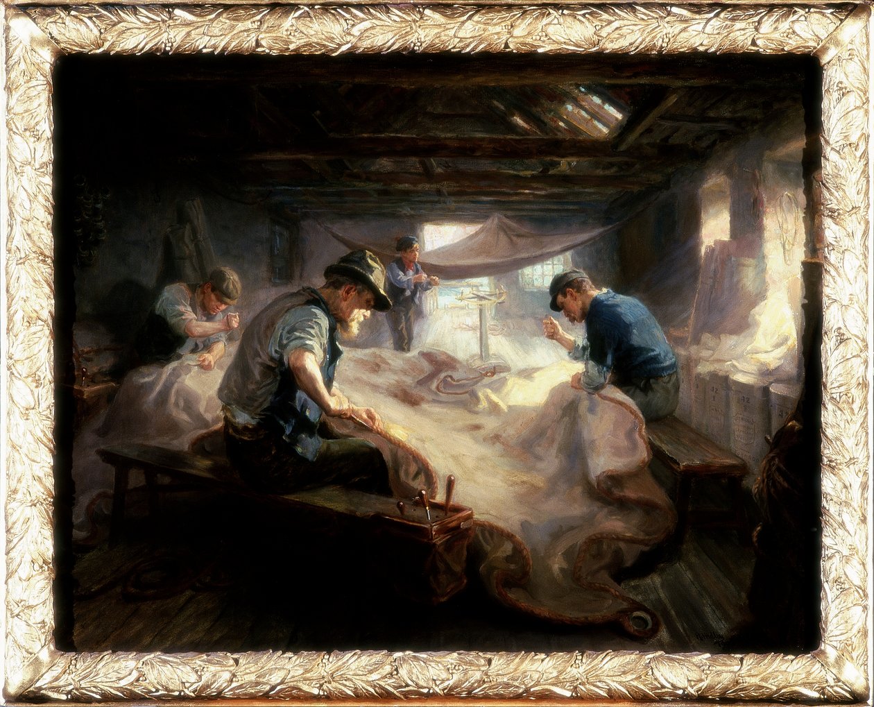 Seilloftet, 1908 av Ralph Hedley