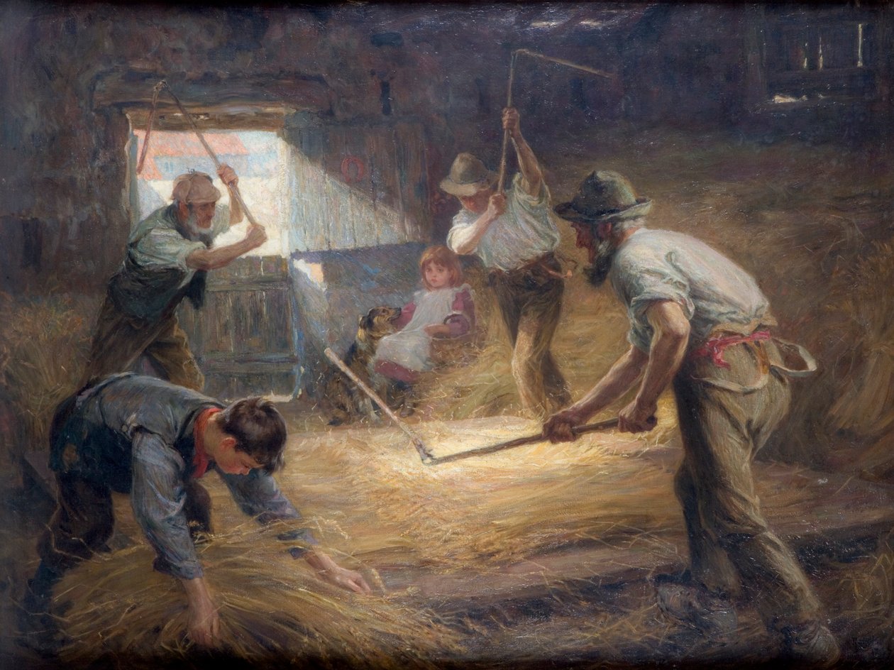 Treskeplassen, ca. 1898 av Ralph Hedley