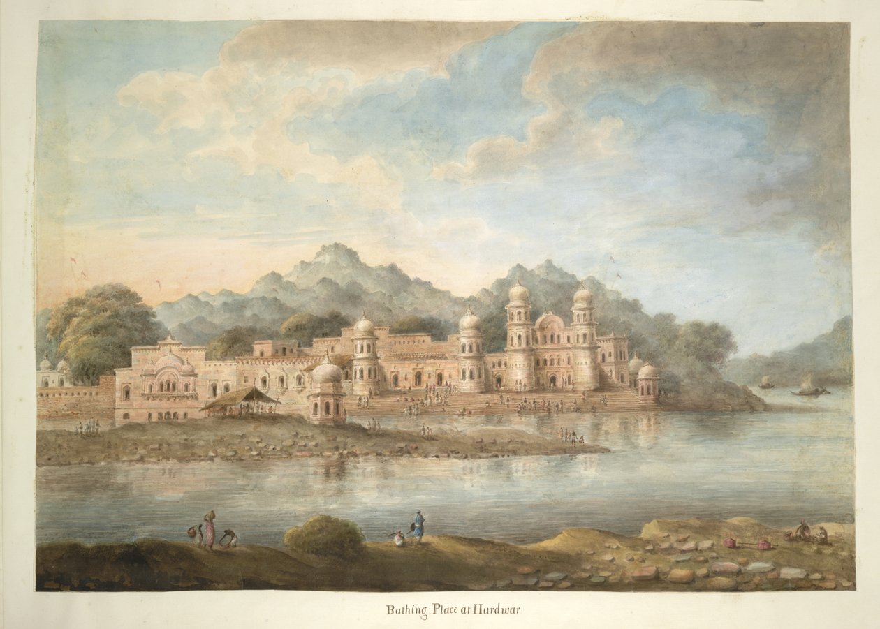 Ghats ved Hardwar av Ram Sita