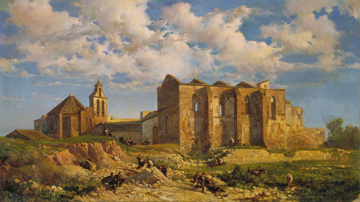 Ruinene av Den hellige gravs kirke av Ramón Martí Alsina