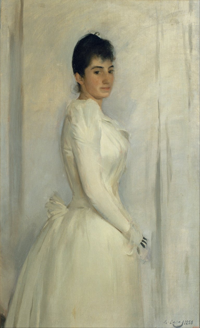 Portrett av Montserrat Carbó av Ramon Casas i Carbo