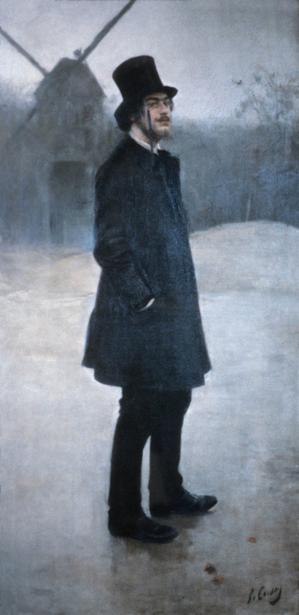 El Bohemio, poet av Montmartre av Ramon Casas i Carbo