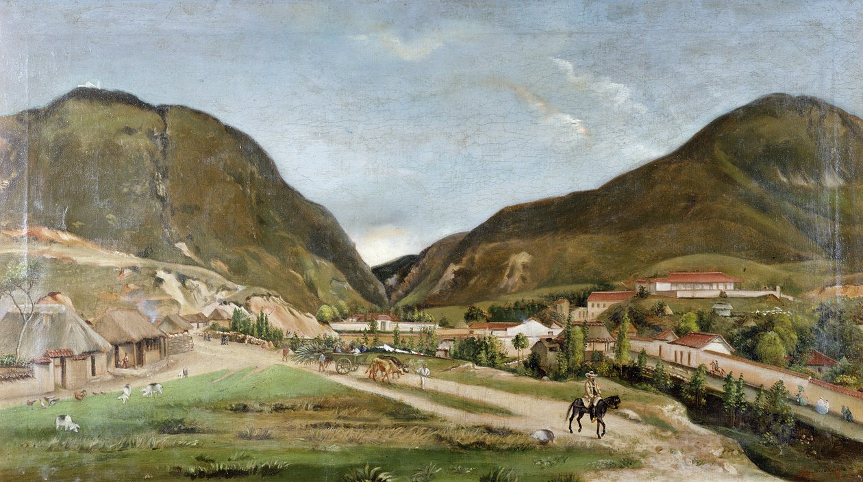Bolivars villa i Bogota av Ramon Torres Mendez