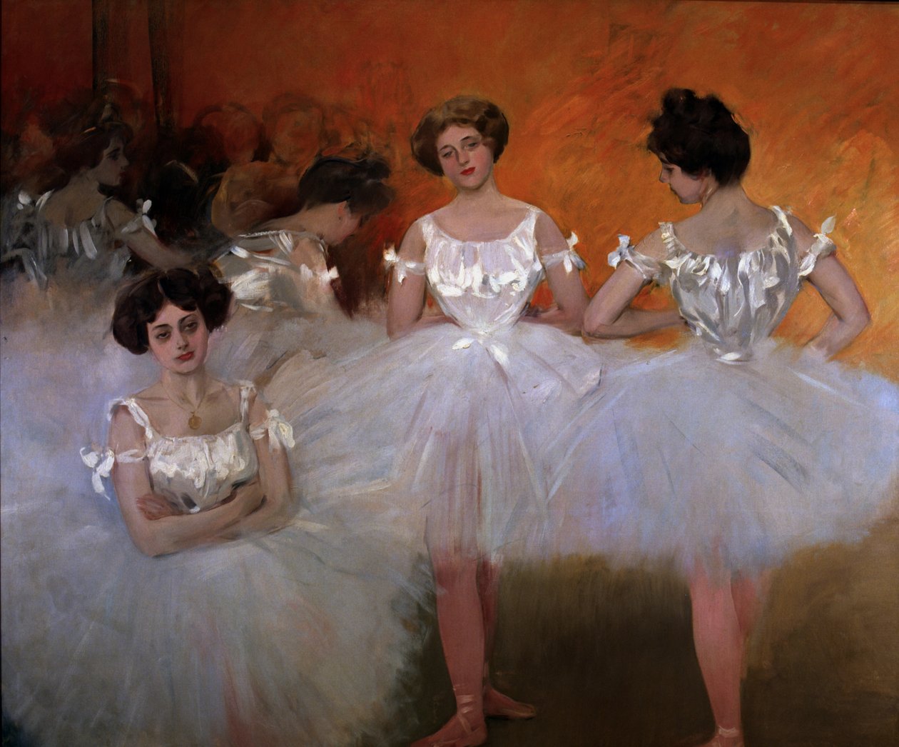 Dansegruppe av Ramon Casas