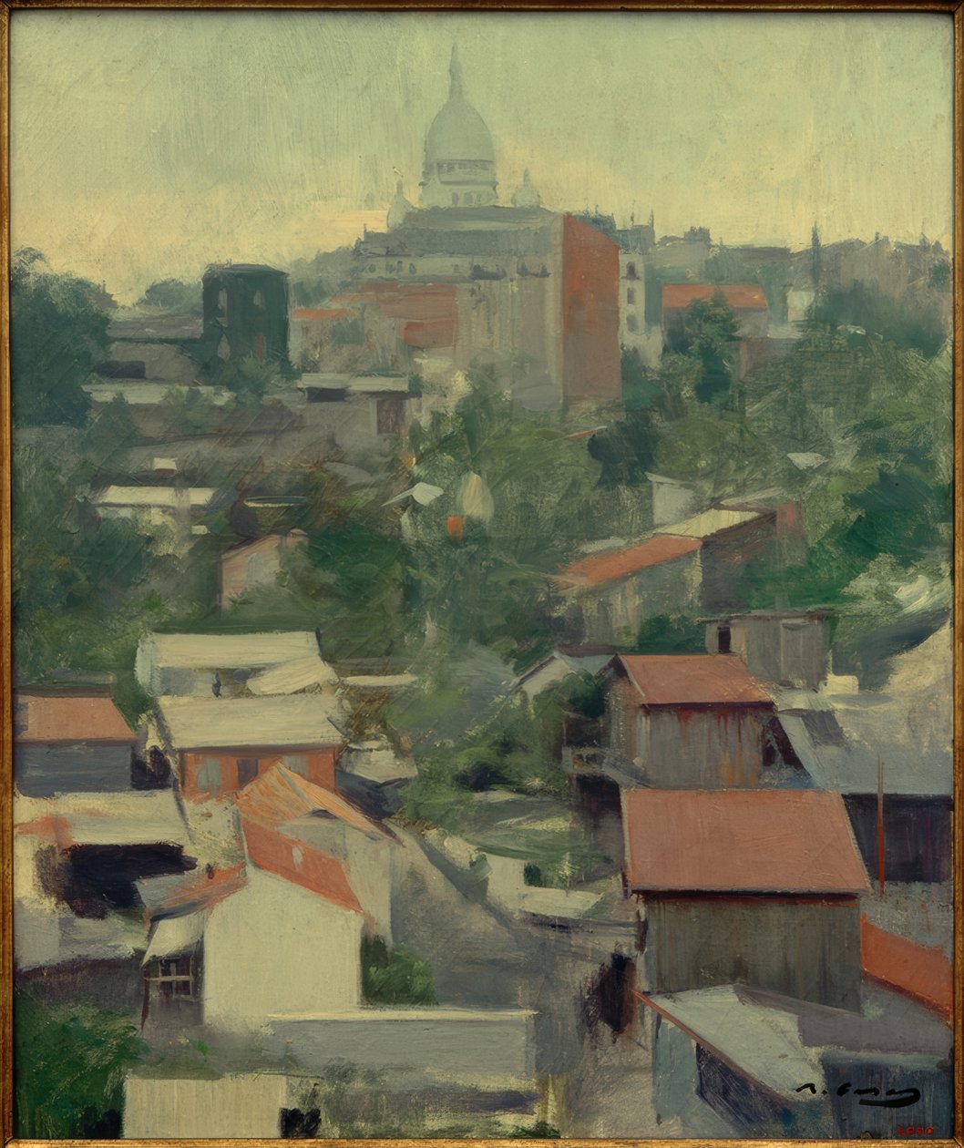 Sacré-Coeur, Montmartre av Ramon Casas i Carbo