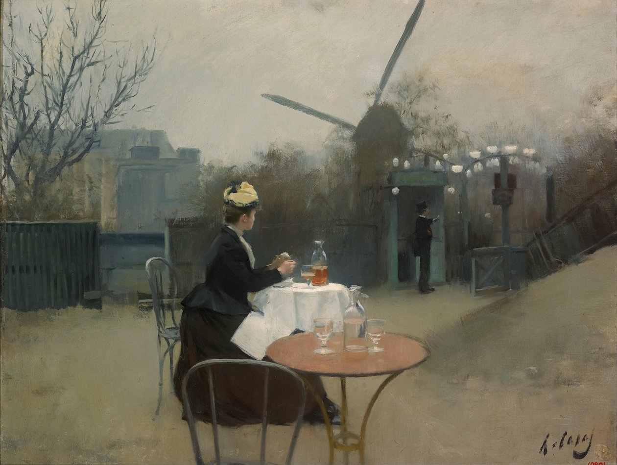 Plein luft av Ramon Casas i Carbo