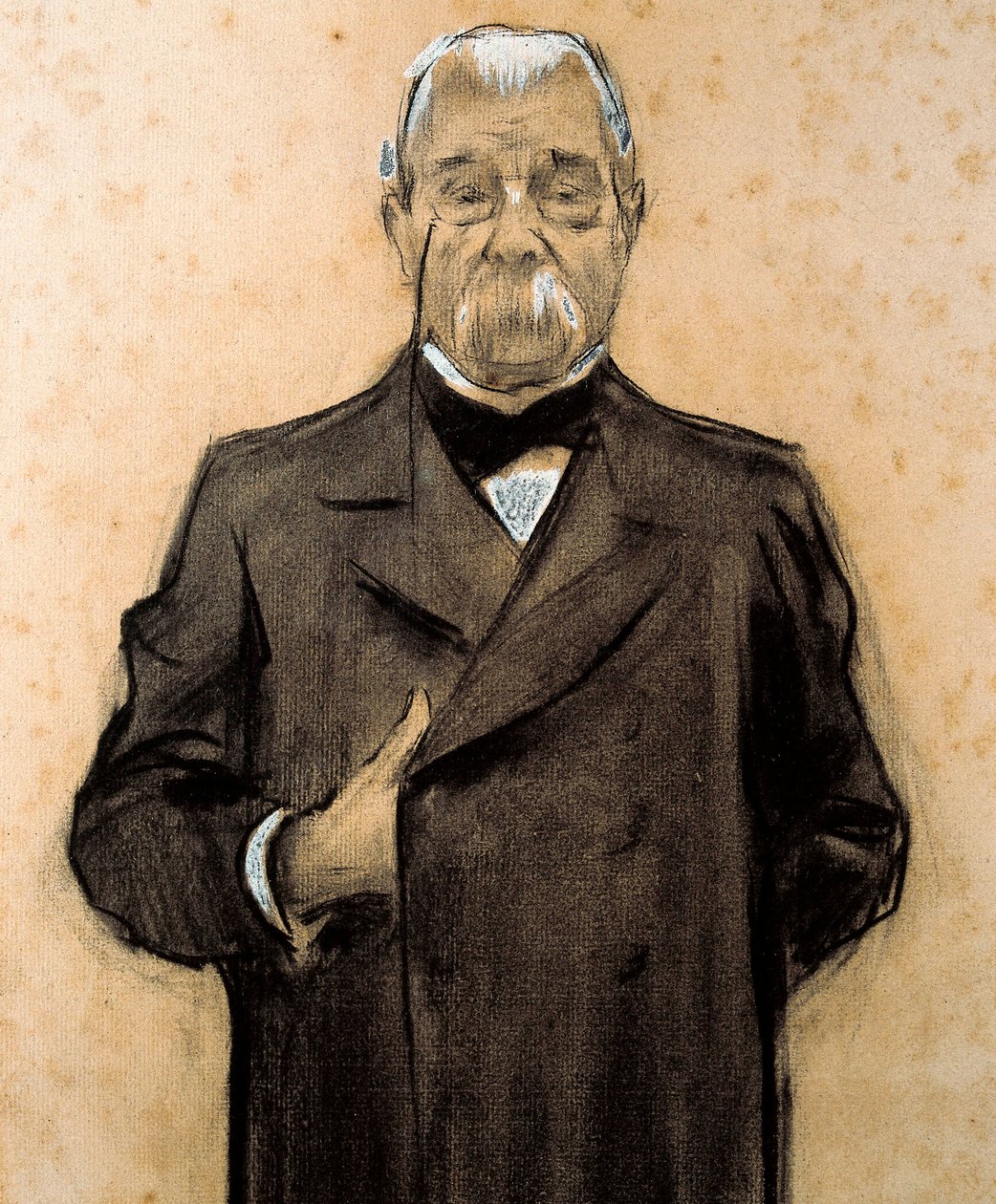 Portrett av Manuel Duran av Ramon Casas i Carbo