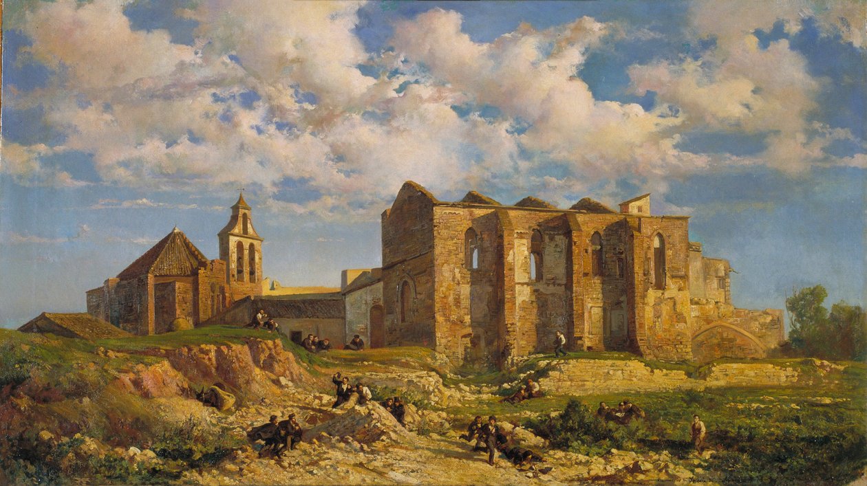 Ruinene av Den hellige gravs kirke av Ramon Martí i Alsina