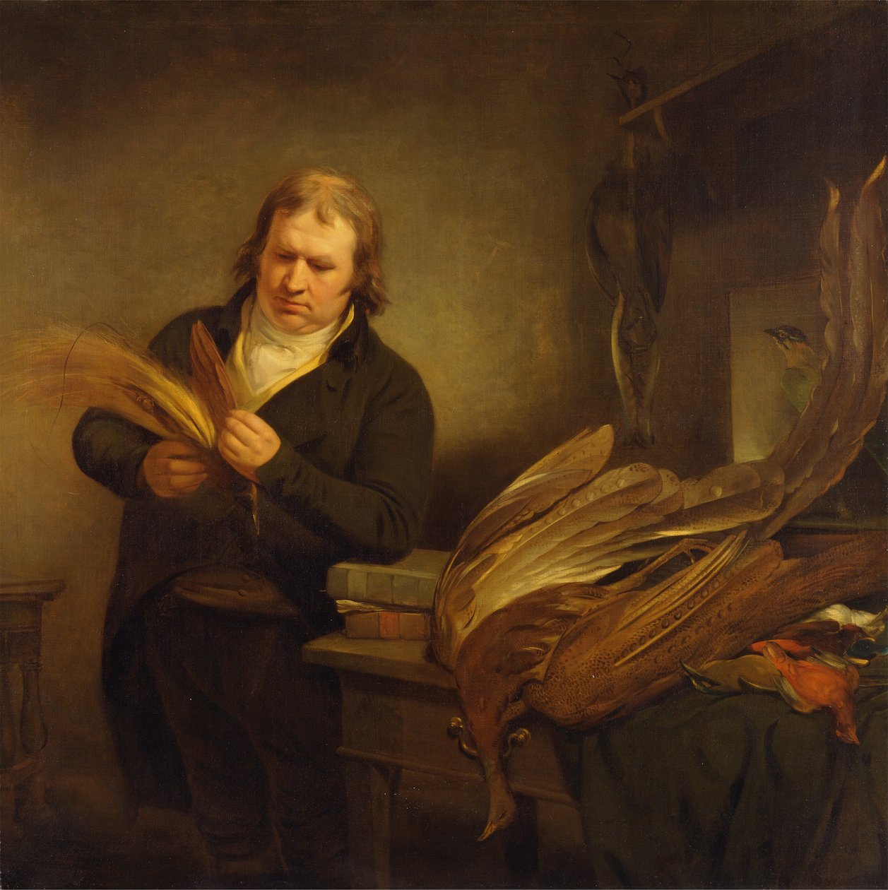 En ornitolog (1802) av Ramsay Richard Reinagle