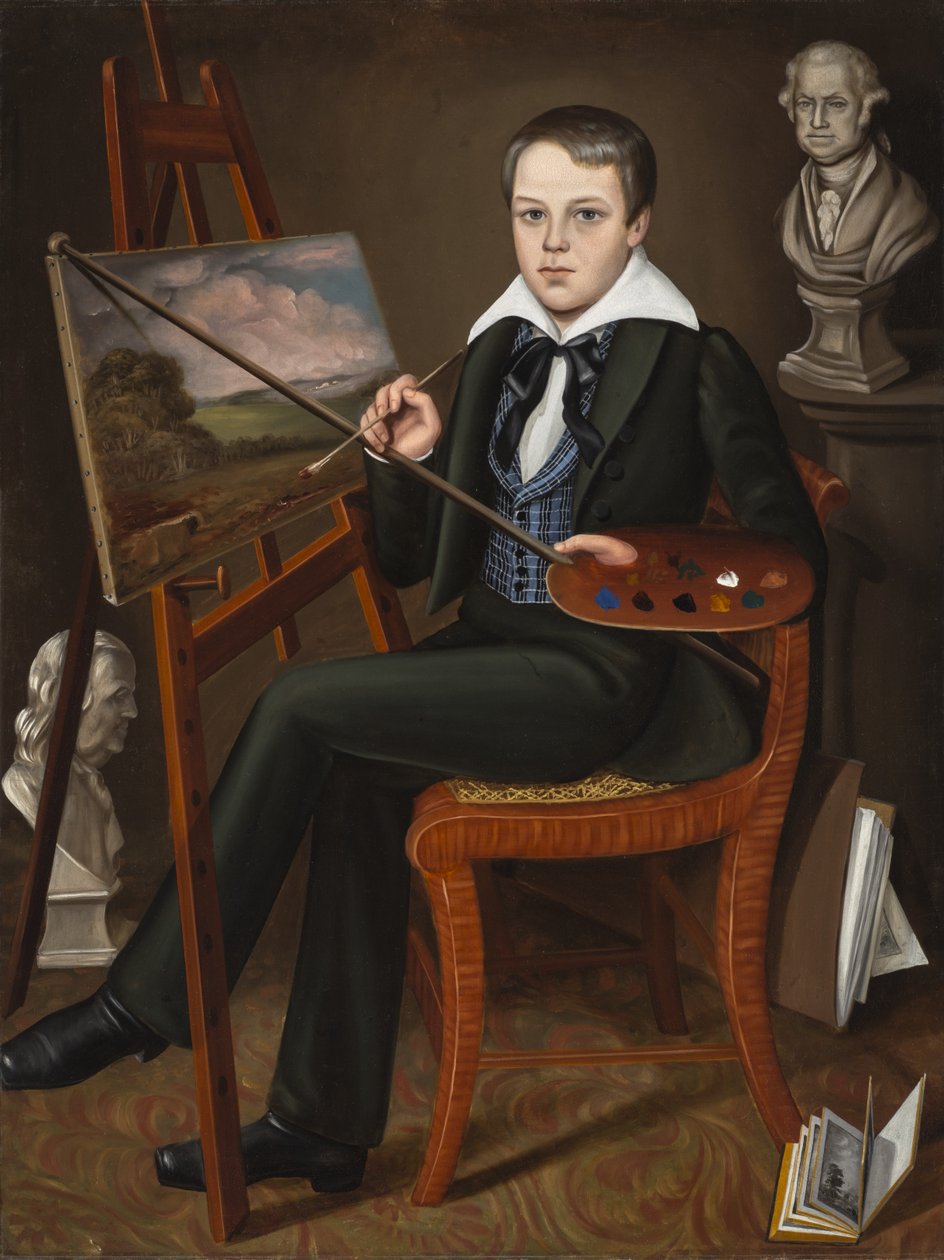 Den unge kunstner, ca. 1838-39 av Randall attr. to Palmer