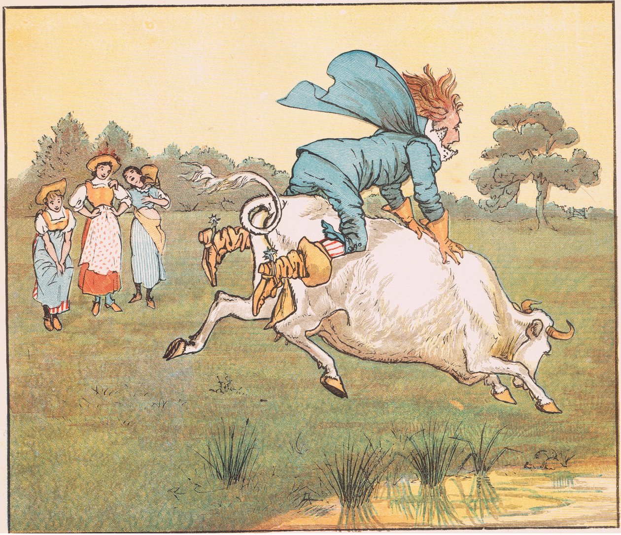 Ingen spurte deg, sir! hun sa av Randolph Caldecott