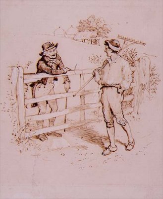 The Shepherd, illustrasjon fra 