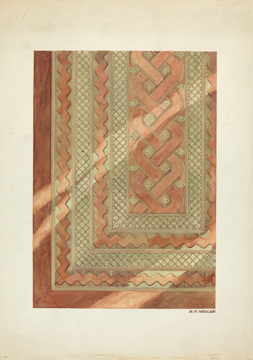 Skinnsete i Confessional (Detalj) av Randolph F. Miller