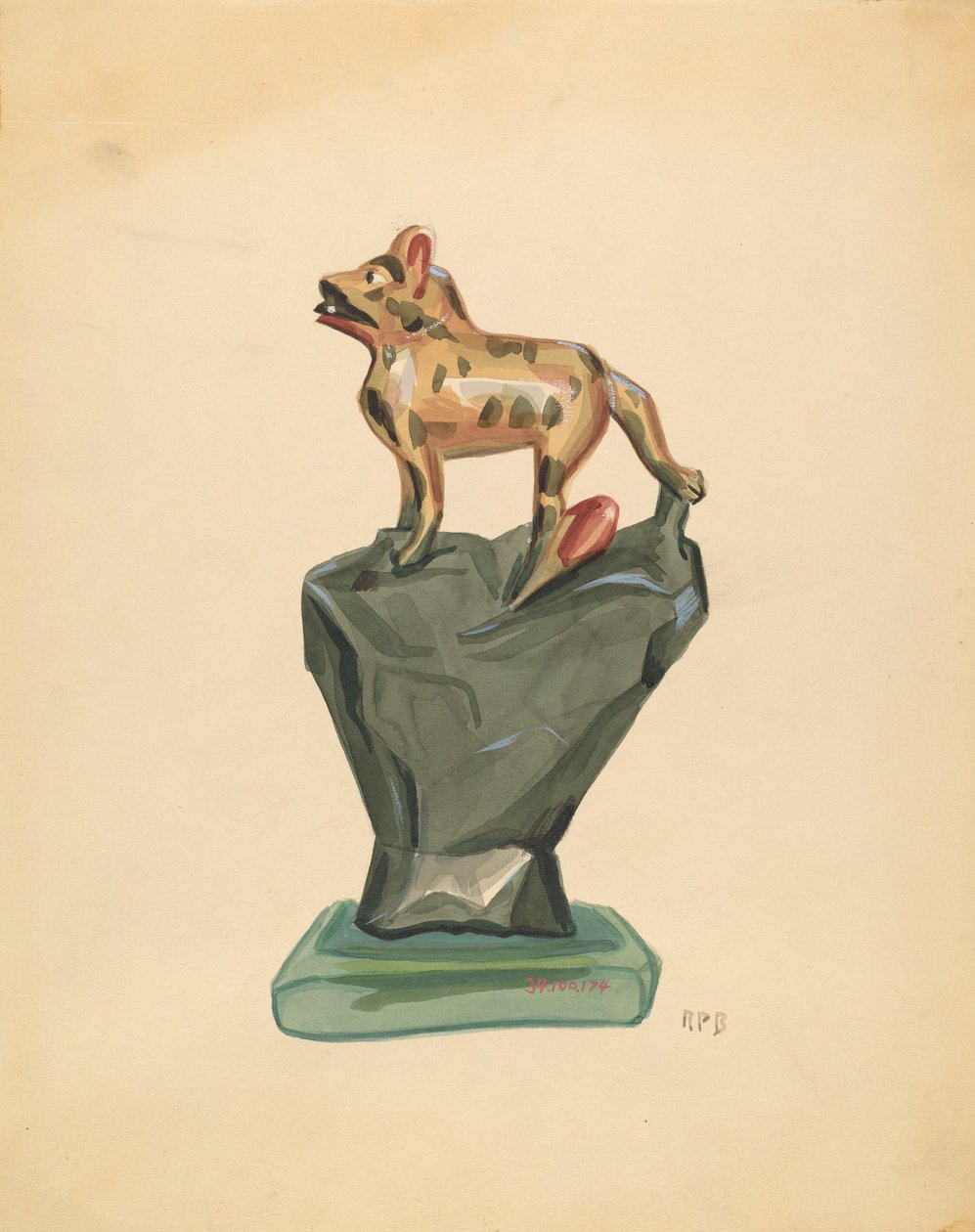 Utskjæring av Raoul Du Bois