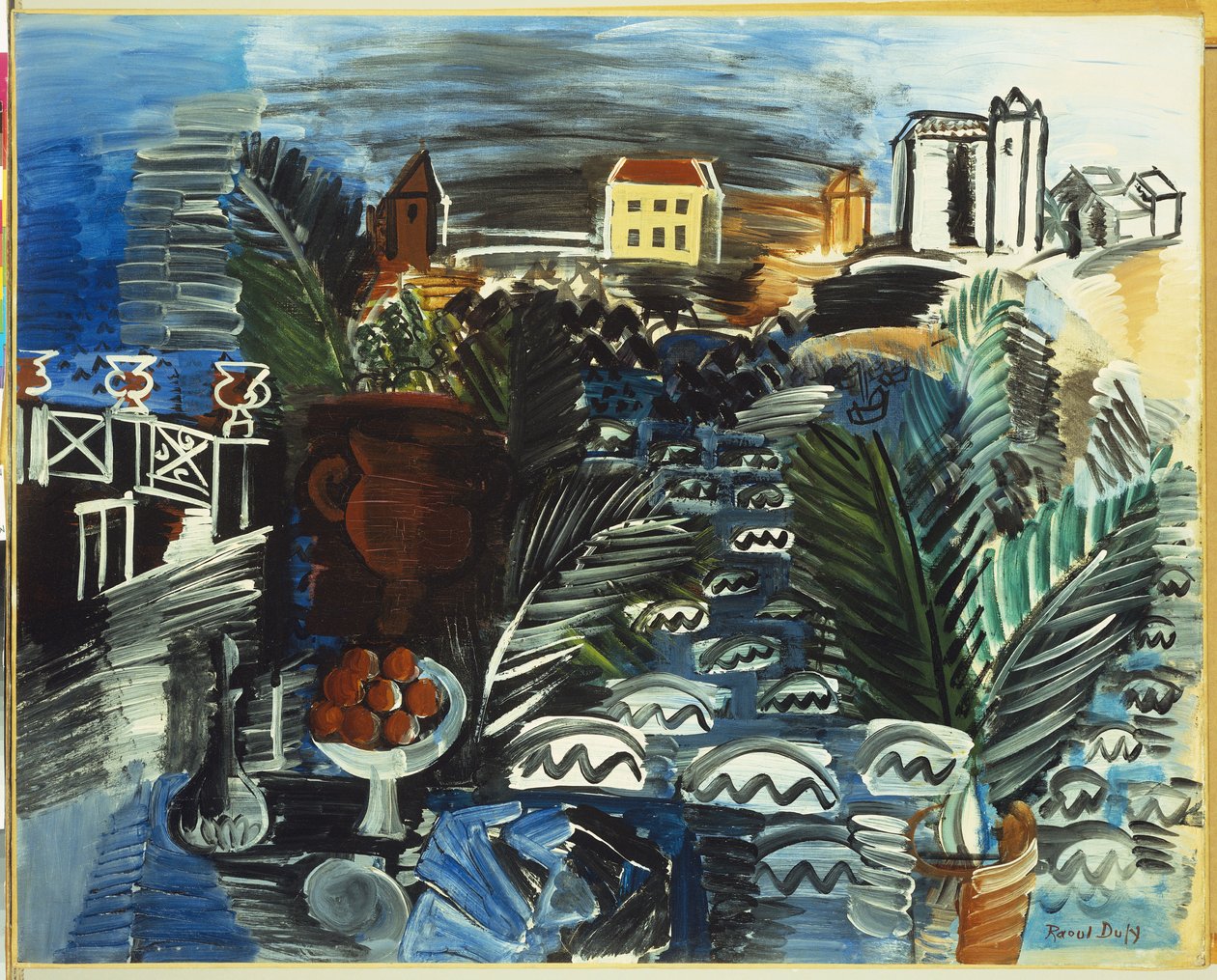 Stilleben ved havet av Raoul Dufy
