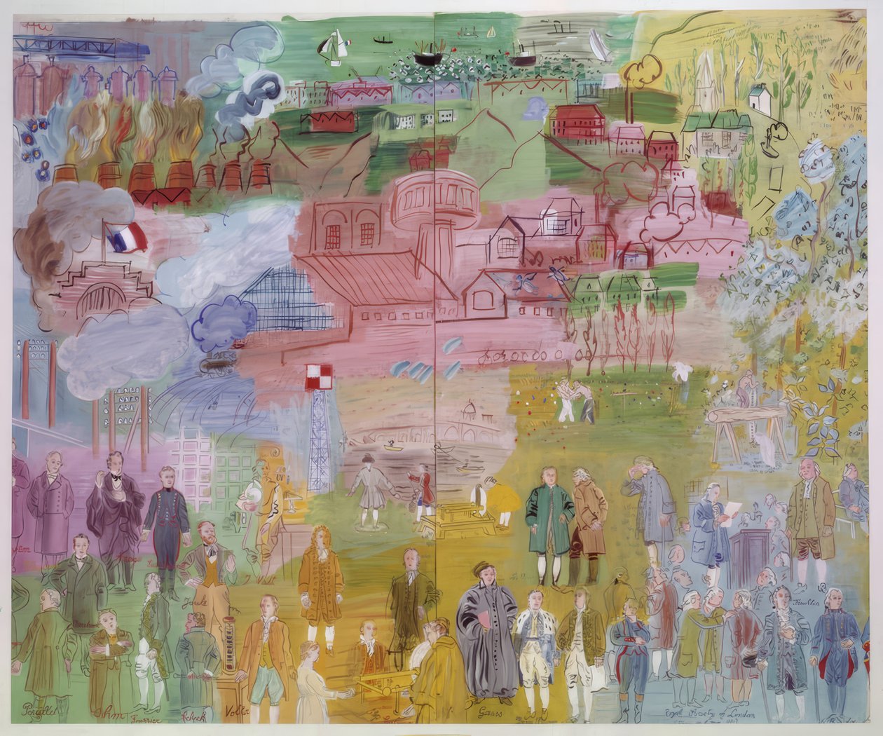 Elektrisitetsfeen av Raoul Dufy