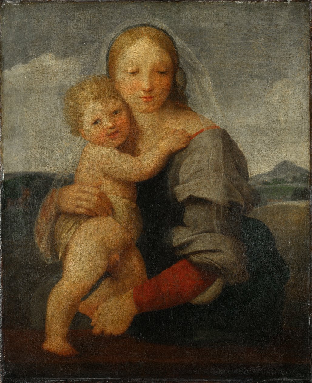 Madonna og barn av Raffaello Sanzio Raphael